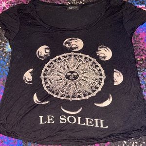 🖤🌞Le Soleil Black Top🌝🖤